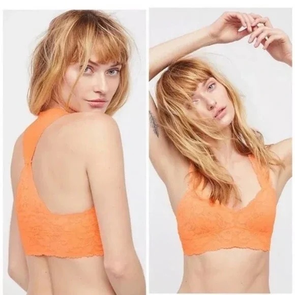 Free People Other - Free People Intimately Galloon‎ Lace Racerback Bralette Size Small
